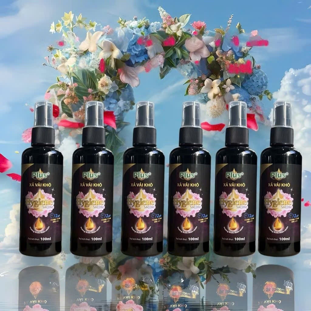 {Combo 5 chai Tặng 1 Tổng 6 Chai} Xịt vải khô Hygiene Sac... (2)
