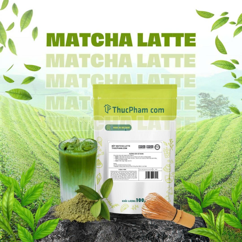 Bột Matcha Latte ThucPhamcom (2)