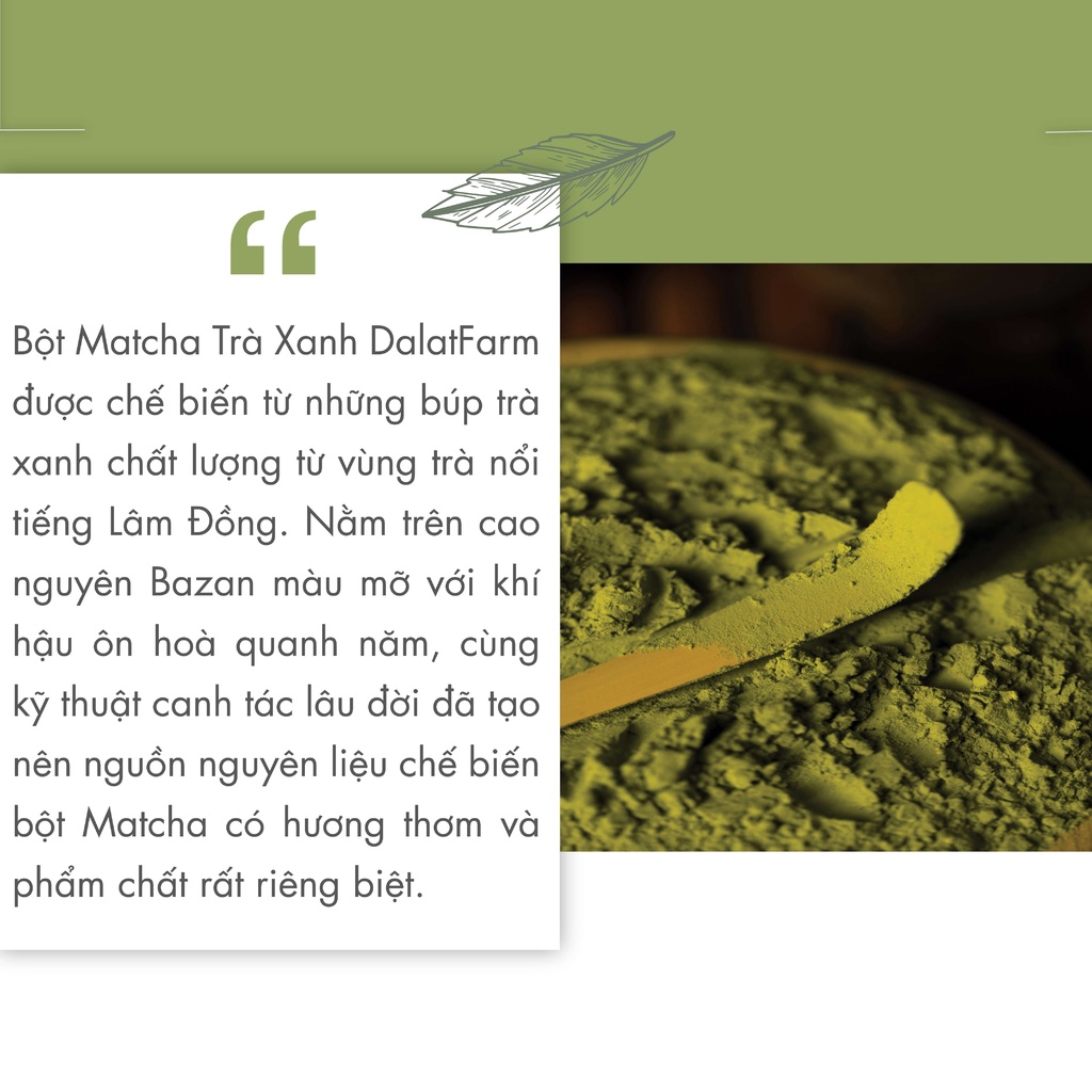 Bột Matcha Trà Xanh Dalat Farm (2)
