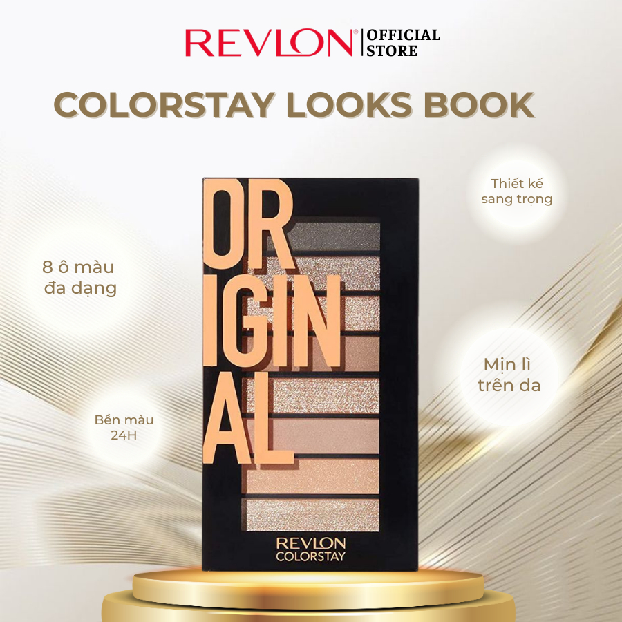 Bảng Phấn Mắt Đa Sắc Lâu Phai Revlon Colorstay Looks Book... (2)