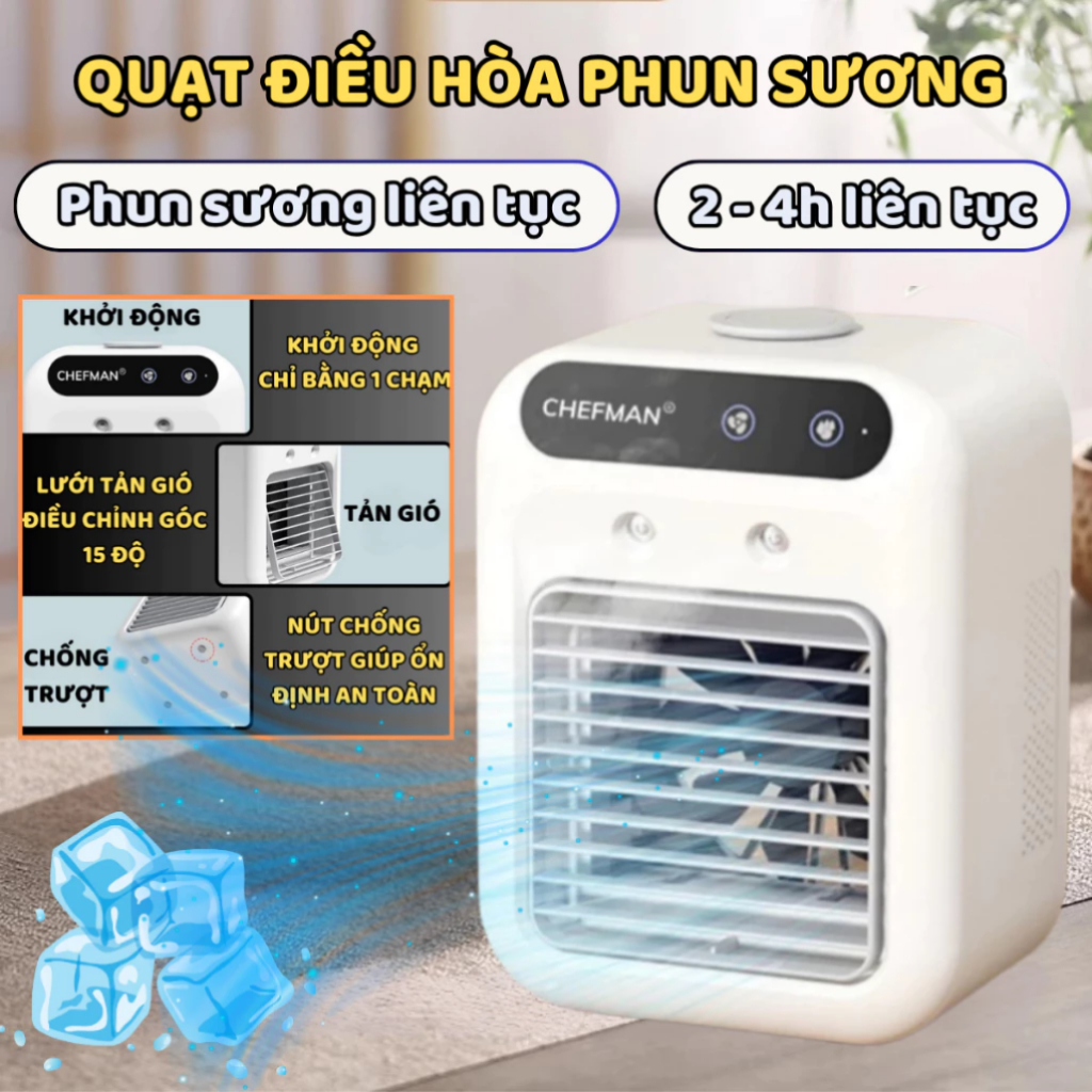 Quạt điều hoà hơi nước mini (2)