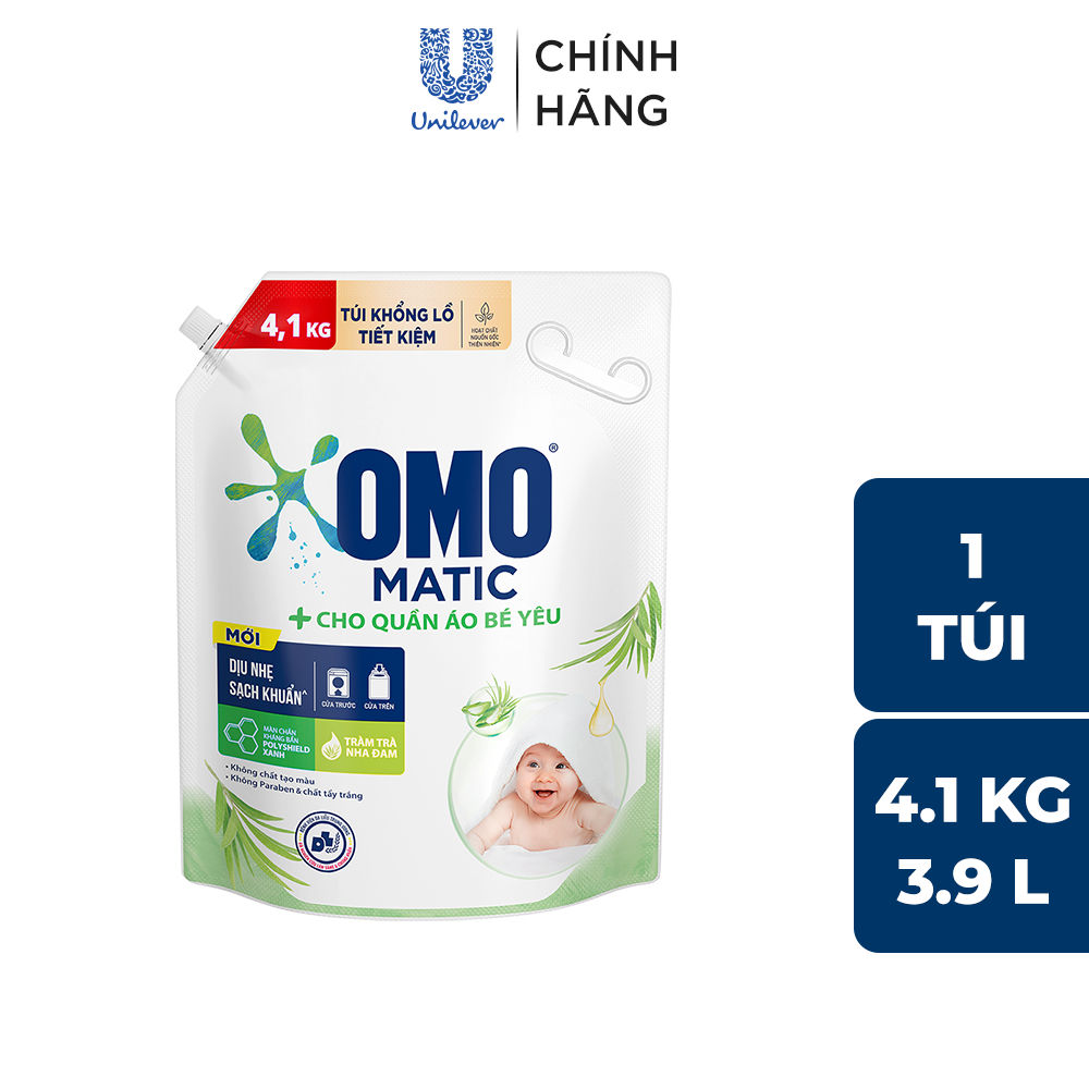 Nư�c Giặt OMO Matic Cho Quần �o Bé Yêu 4 (2)