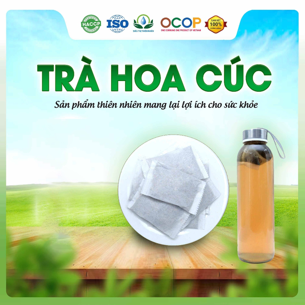Tr�  Hoa Cúc h�p 30 Túi L�c x 3Gram Siêu Th� Thiên Nhiên (2)