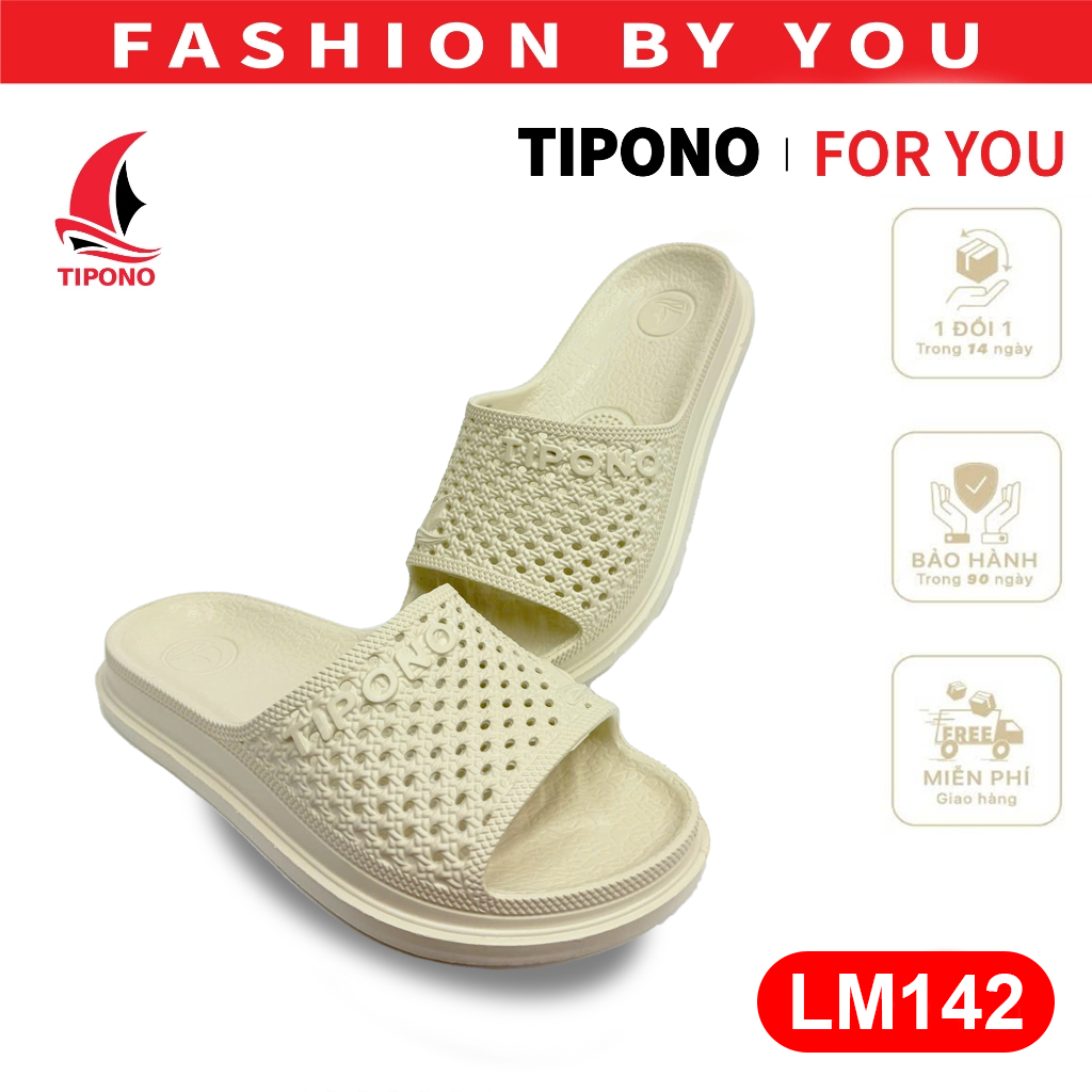TIPONO  Dép Quai Ngang Unisex EVA T� Ong �m Nhẹ Thoáng Kh... (3)