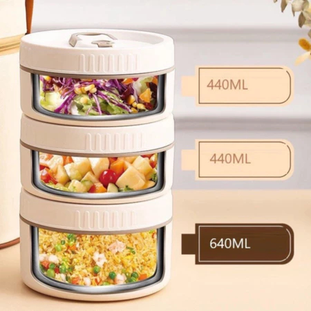 H�p Cơm Giữ Nhi�t 3�4 Tầng Kèm Túi � H�p Cơm V�n Phòng Qu... (3)