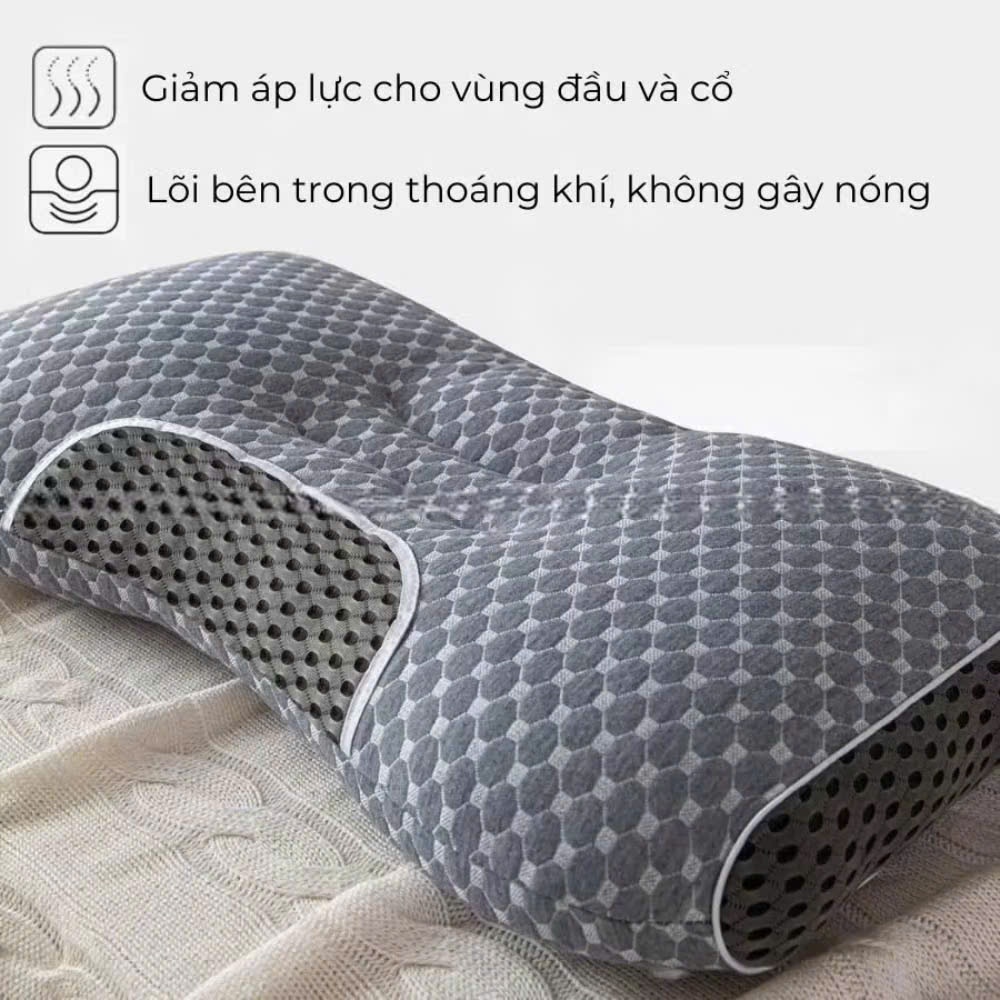 G�i ngủ công thái h�c PTLUXURY ch�ng �au m�i c� vai gáy h... (3)