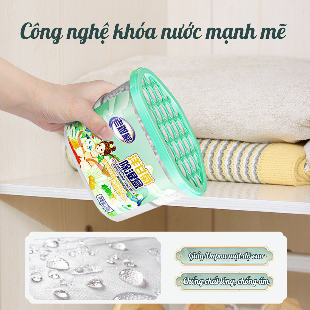 H�p hút ẩm khử mùi 3in1 hương hoa thơm mát ch�ng nấm m�c ... (3)