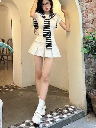 Set 3 món áo thun ôm body BAP STUDIO chất li�u cotton m�m... (3)