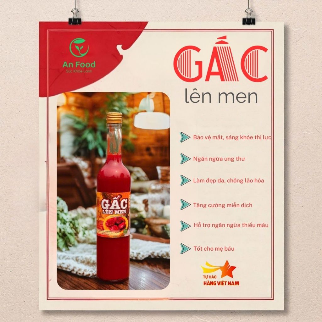 Gấc Lên Men Nguyên Chất (3)