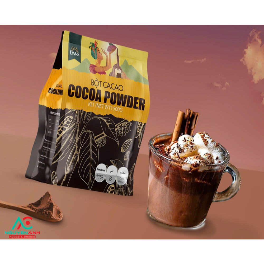 Bột Cacao DANS nguyên chất 500gr (3)