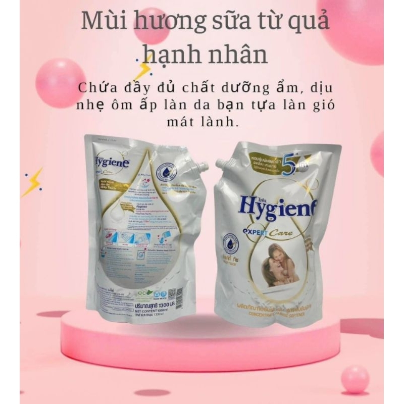 Nước xả vải siêu đậm đặc Hygiene Expert Care chuẩn Thái L... (3)