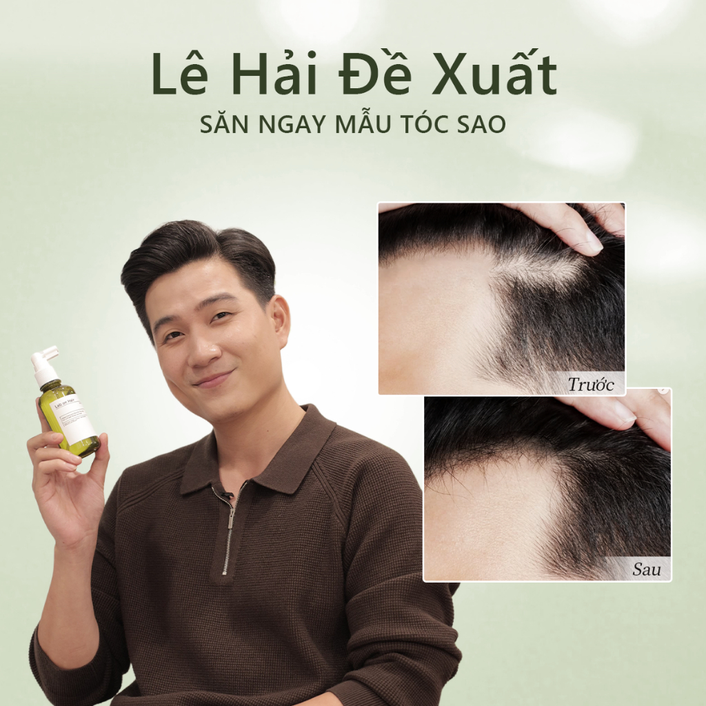 X�t m�c tóc Lab on Hair  x�t dưỡng tóc v�i giấm táo Kích ... (3)