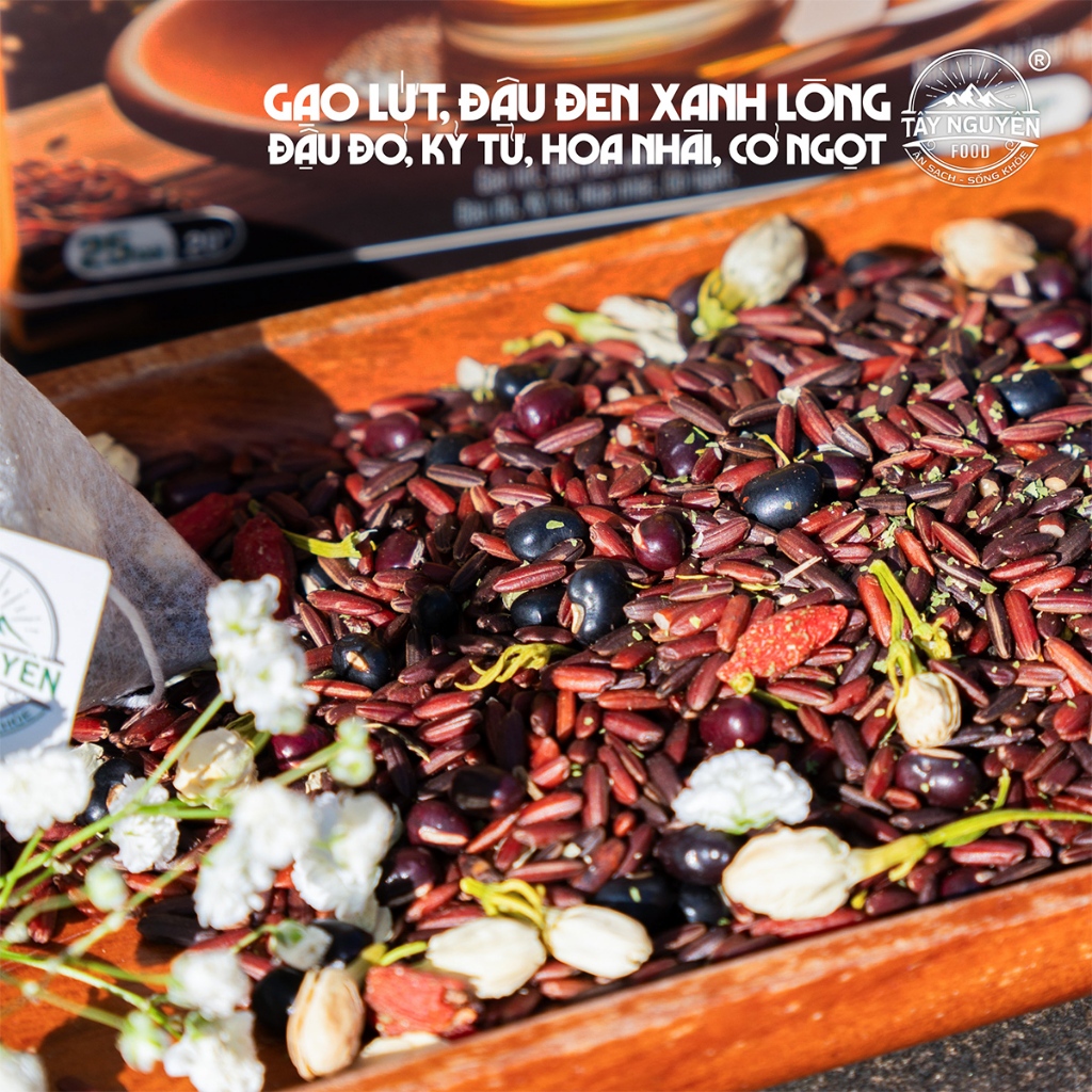 Trà gạo lứt Tây Nguyên Food (3)
