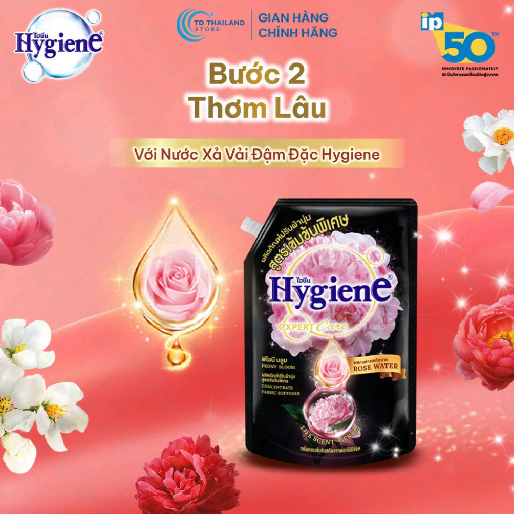 [MUA 1 TẶNG 1] Nước xả vải Hygiene Thái Lan Đậm Đặc Lưu H... (3)