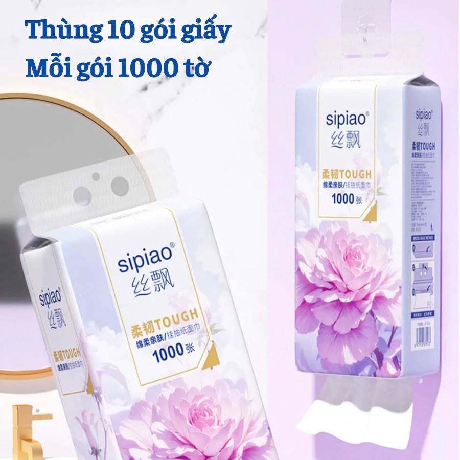 COMBO 10 BỊCH Giấy Treo Tường SIPIAO 1000 Tờ (3)