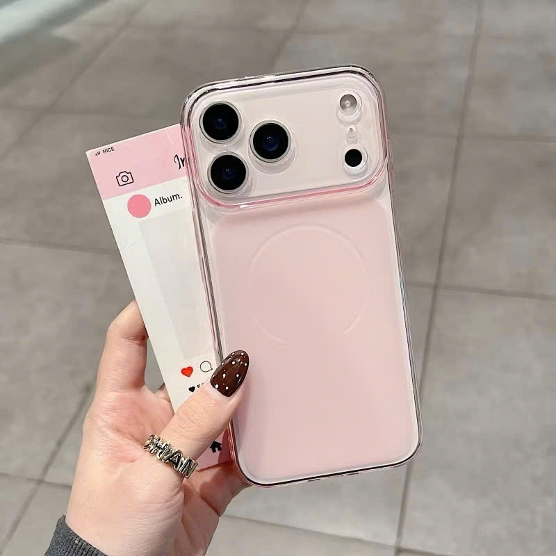 �p Lưng Iphone Silicon Dẻo Camera Nhám M� Nâng Cấp Lên IP... (3)