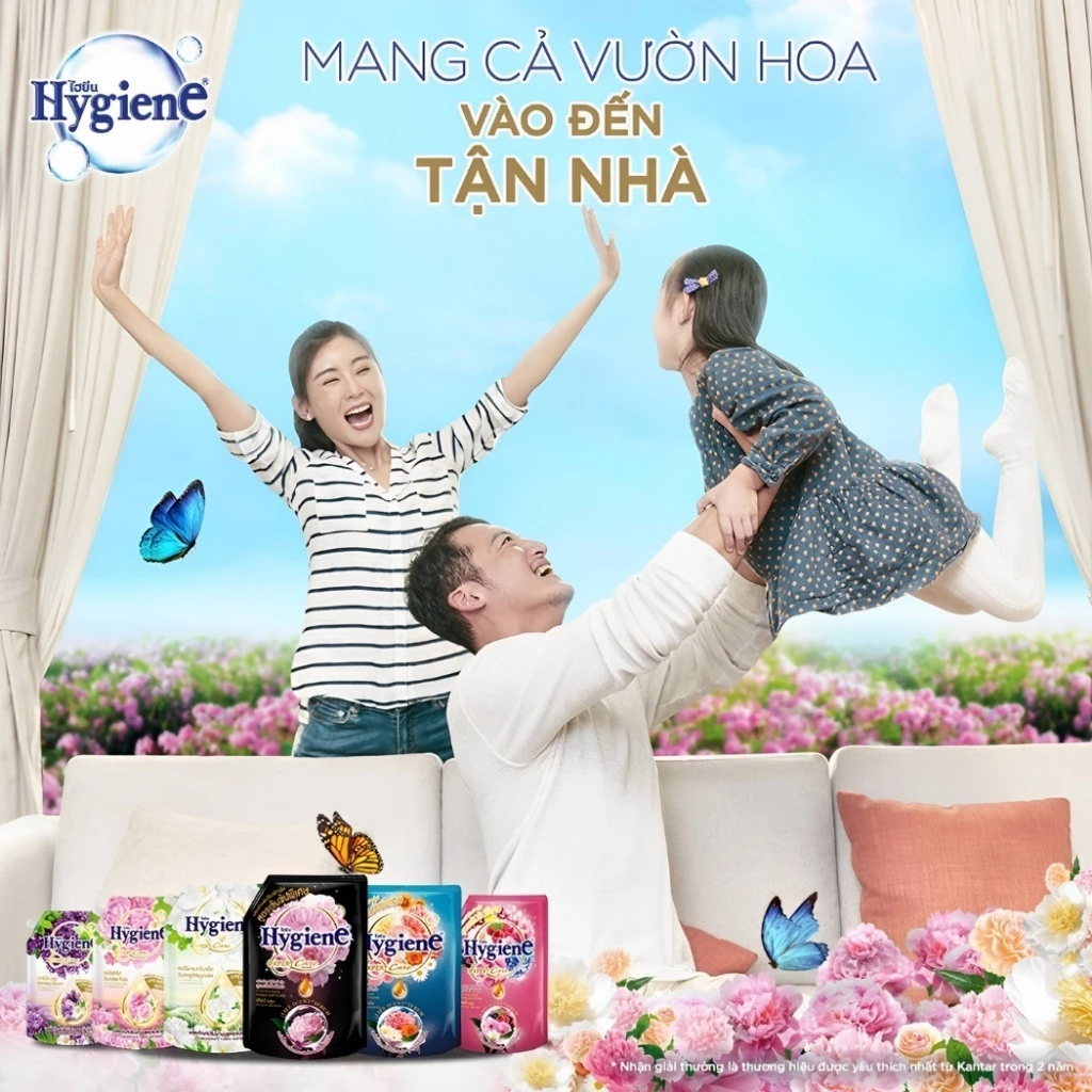 [MUA 1 TẶNG 1] Túi Nước Xả vải Hygien Thái Lan siêu Thơm (3)