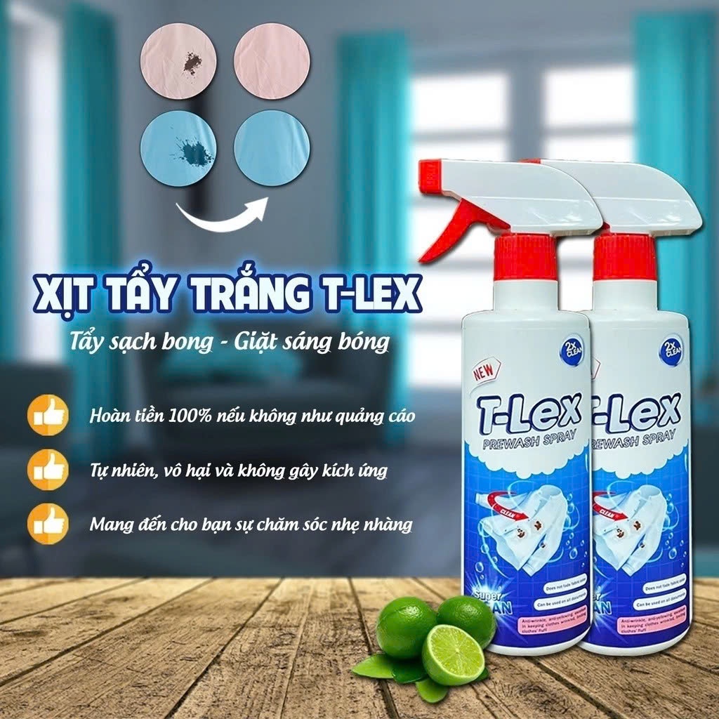 Xịt Tẩy Trắng Quần Áo T (3)
