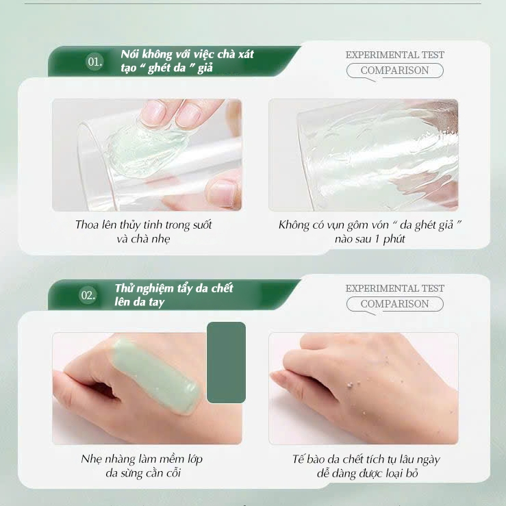 Gel Tẩy Tế Bào Chết Da Mặt OHBT Purifying & Face Exfoliat... (3)