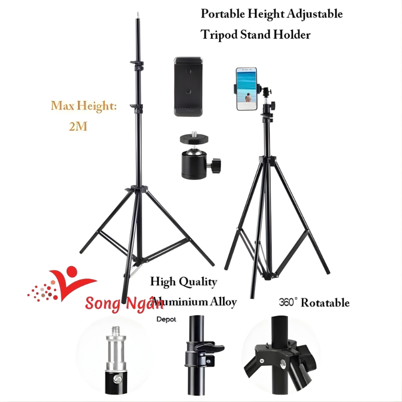 Gậy livestream gậy chụp ảnh quay video reivew sản phẩm ch... (3)