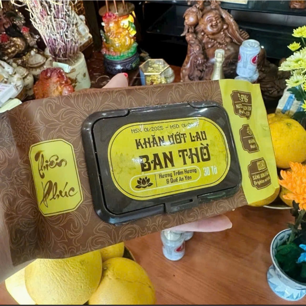 COMBO 5 Gói Khăn Lau Bao Sái Ban Thờ Thiên Phúc (3)