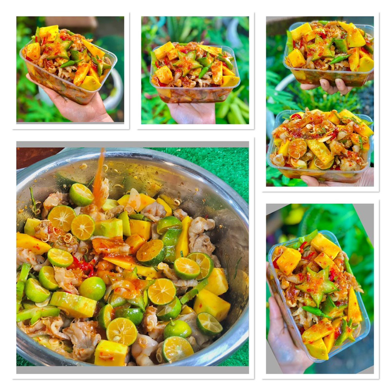 Sốt thái trộn chân gà (3)