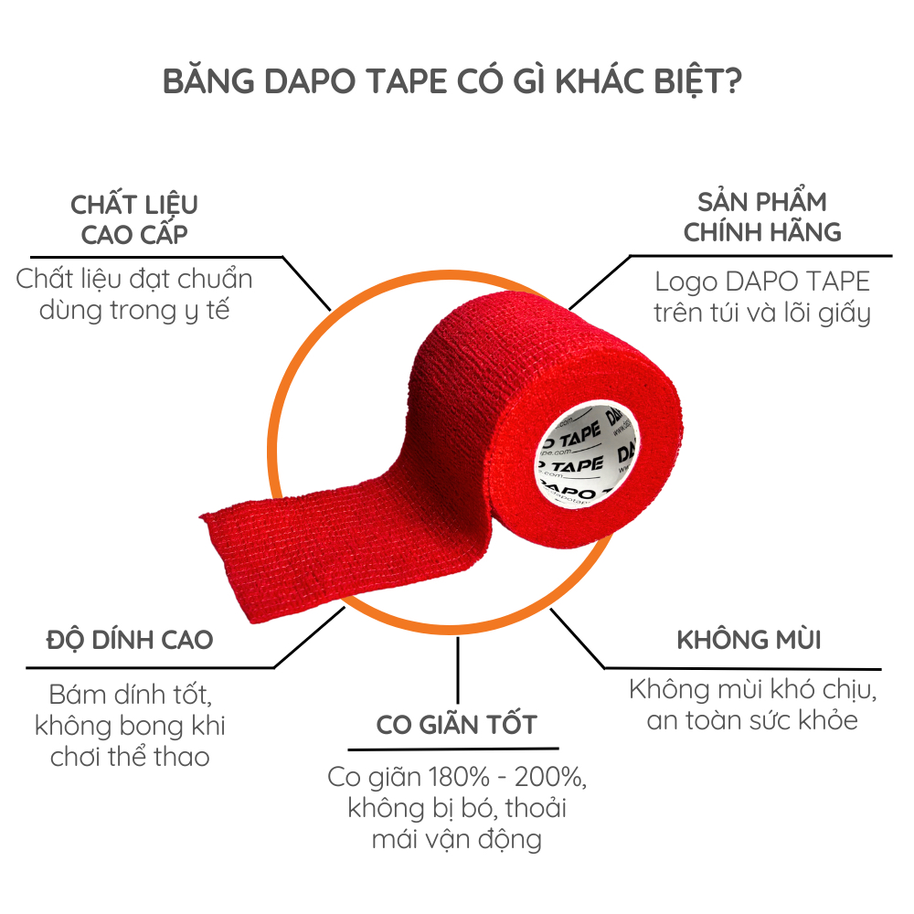 [COMBO 48] Băng Cao Su Non Băng Keo Băng Quấn Cổ Chân Cổ ... (3)
