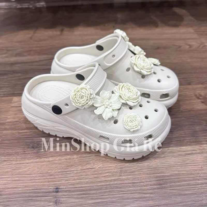 Dép sục nữ charm đá Ngẫu Nhiên đế 8cm bản mới (3)