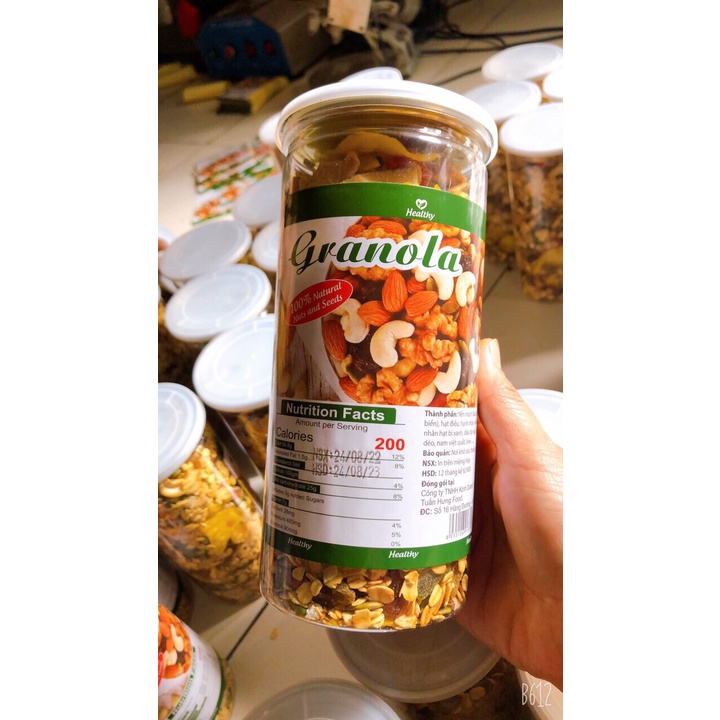 [HỘP 500G] Granola siêu hạt ngũ cốc ăn kiêng (3)