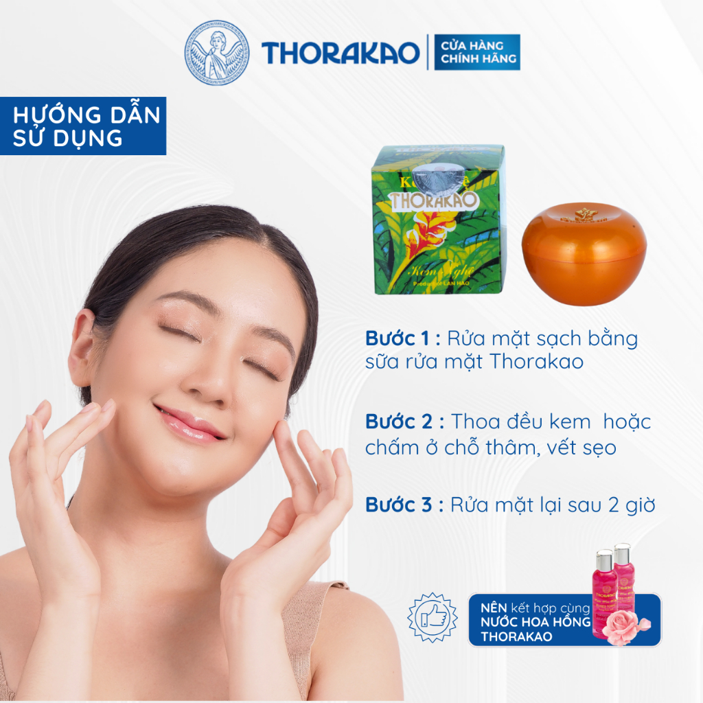 Kem Ngh� Thorakao Giúp Sáng Da Chiết Xuất Ngh� 7g (3)