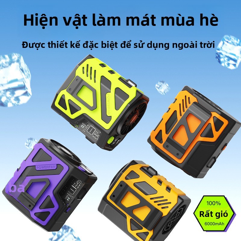 Quạt điện cầm tay ngoài trời mới (3)