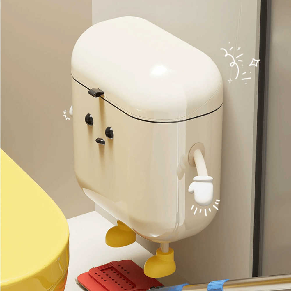 Thùng Đựng Rác Gắn Tường Nhà Tắm PAMPER (3)