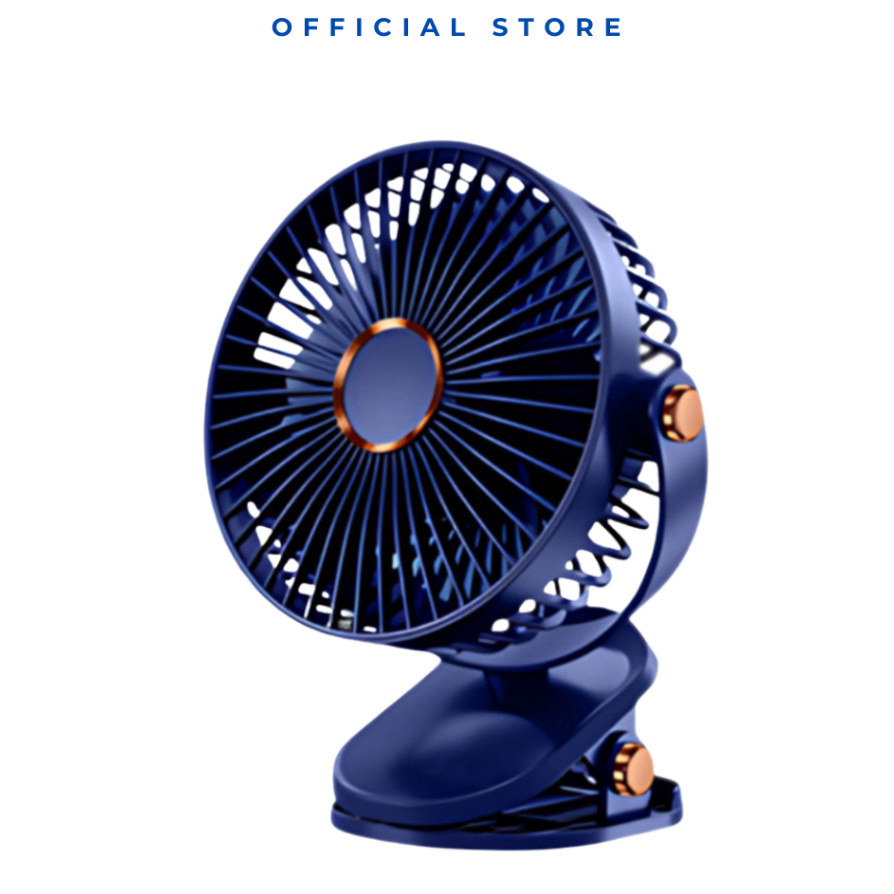 Quạt Tích Điện Mini Kẹp Bàn Văn Phòng (3)