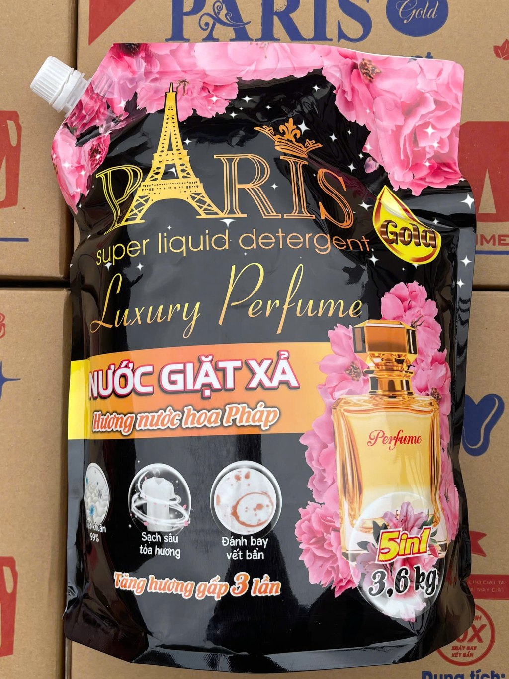 Nư�c Giặt Paris Luxury Perfume 5 Trong 1. H� ng chính hãng (3)
