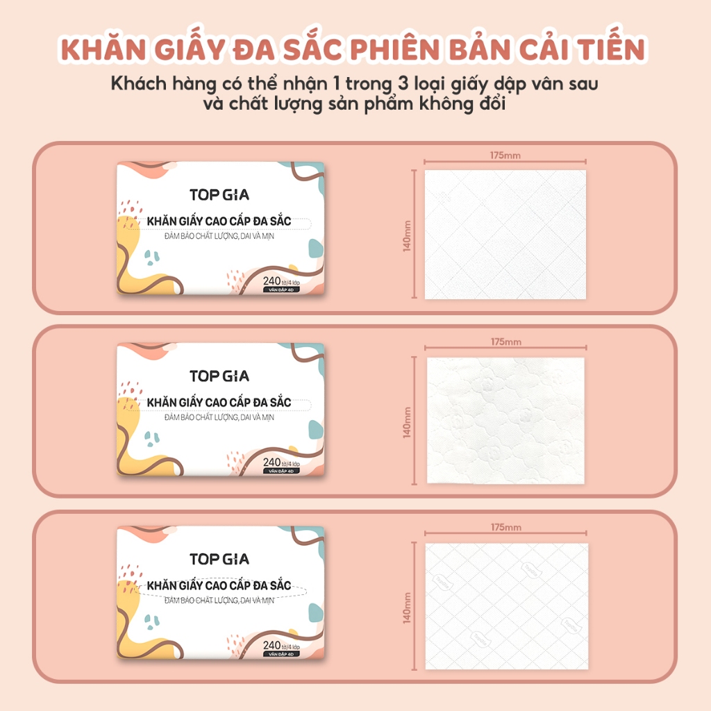 [SI�U TIẾT KI�M] Giấy �n rút Topgia �a sắc cao cấp 240 t�... (3)