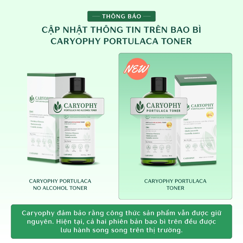 Nư�c cân bằng Caryophy  (Caryophy Portulaca Toner ) (3)