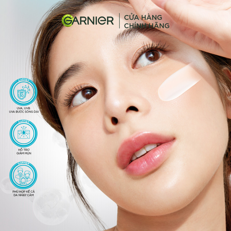 Kem Ch�ng Nắng Garnier Ph� R�ng Ki�m Dầu �ến 12H & H� Trợ... (3)
