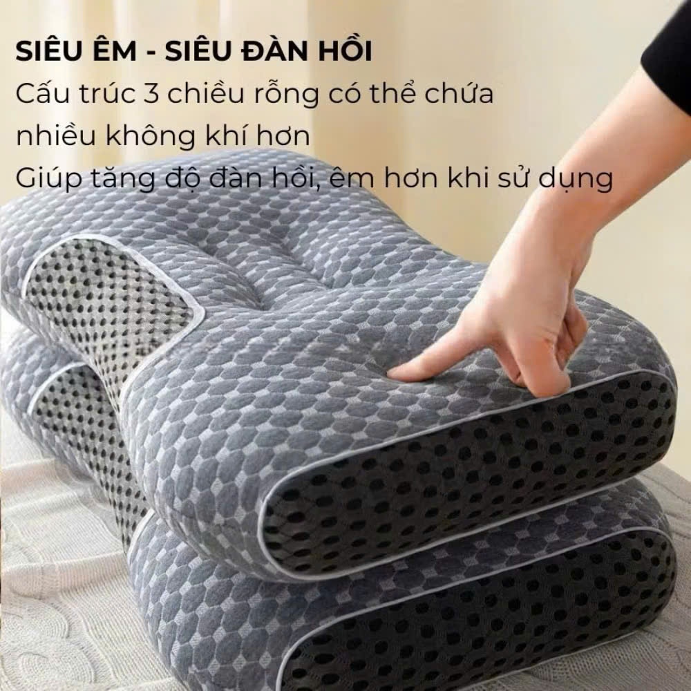 G�i ngủ công thái h�c PTLUXURY ch�ng �au m�i c� vai gáy h... (4)