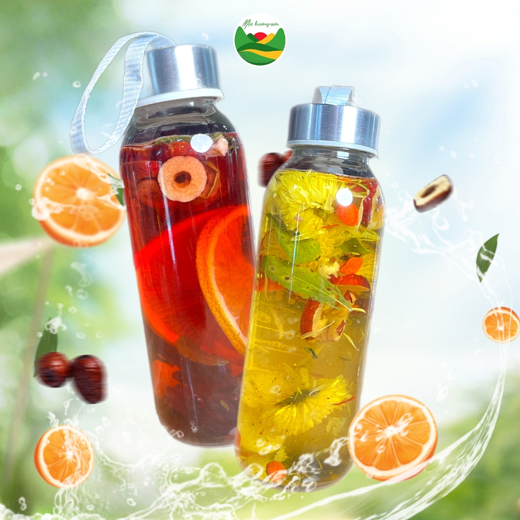 Set trà thảo mộc Detox và Trà Dưỡng nhan mix vị giúp đẹp da (4)