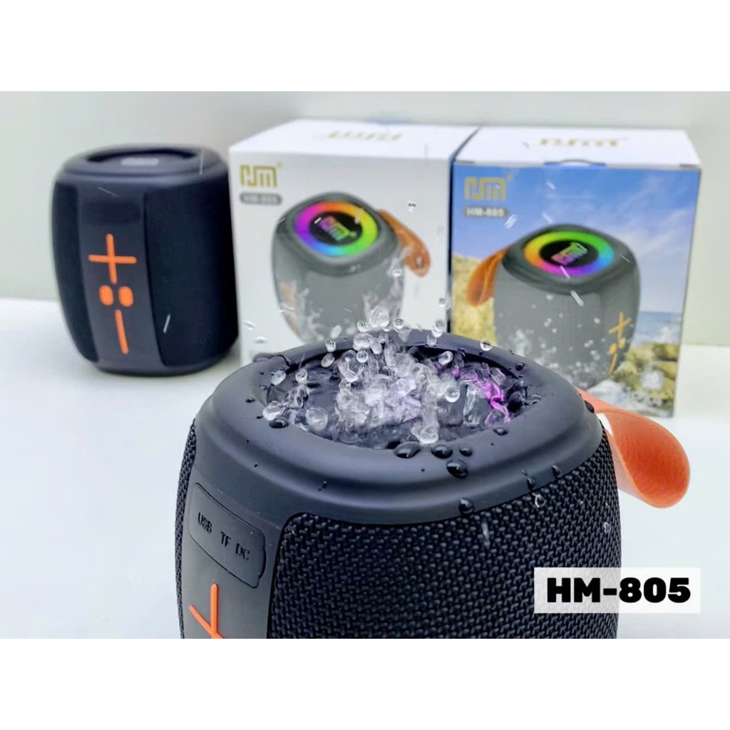 Loa Bluetooth BoomBox phiên bản mới đèn led cùng âm thanh... (4)