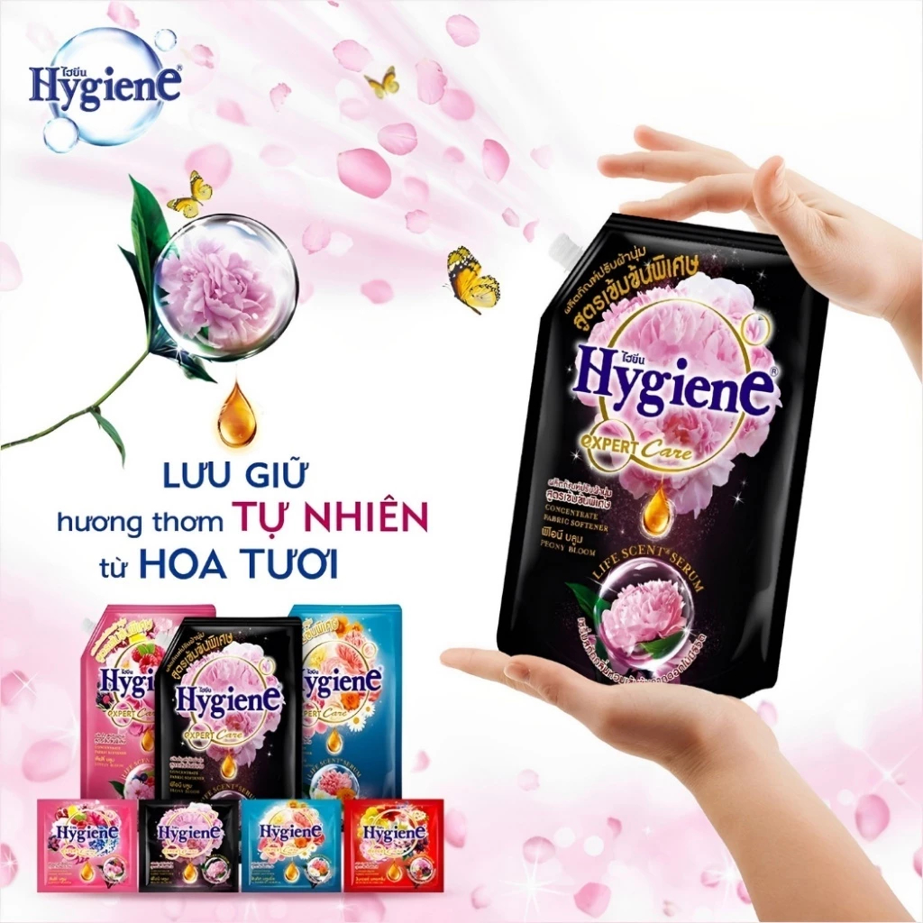 [MUA 1 TẶNG 1] Túi Nước Xả vải Hygien Thái Lan siêu Thơm (4)