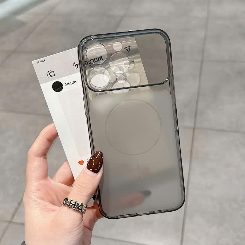 �p Lưng Iphone Silicon Dẻo Camera Nhám M� Nâng Cấp Lên IP... (4)