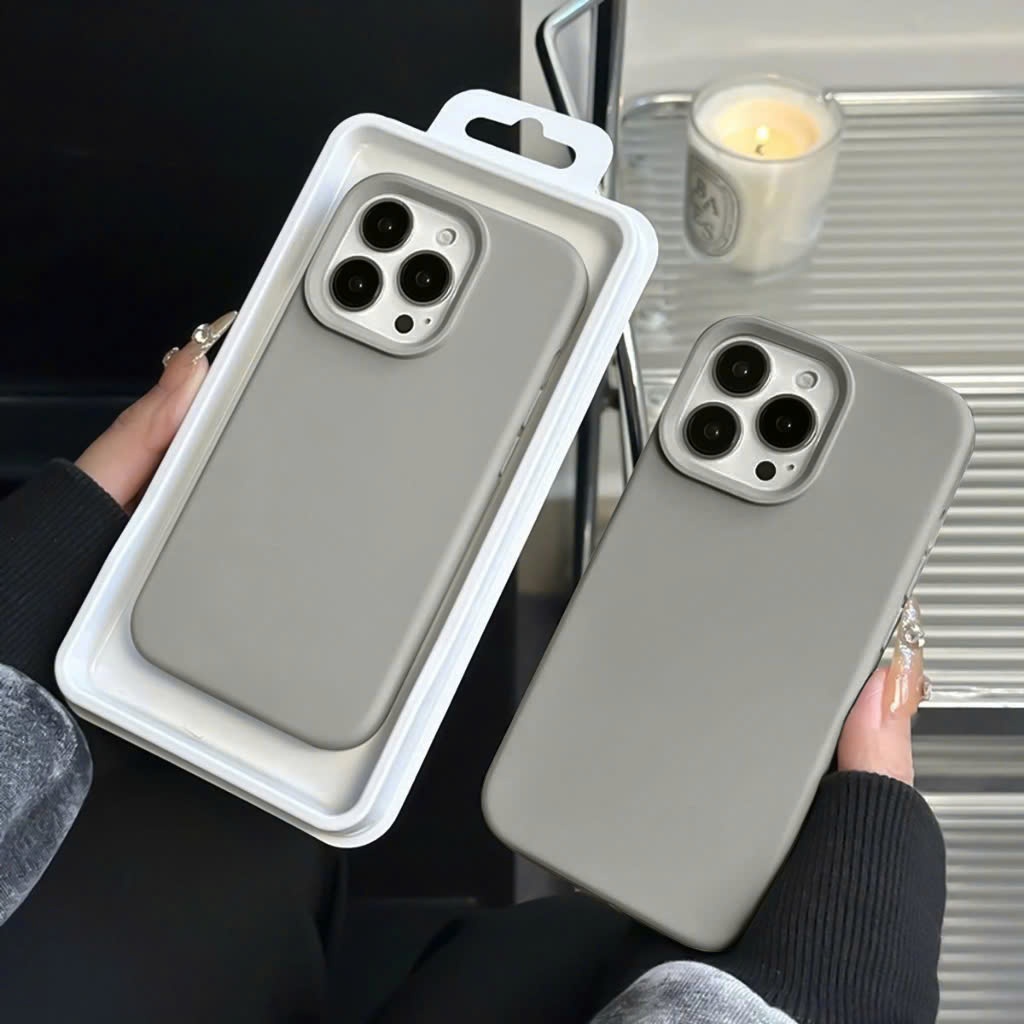 �p Lưng iPhone TPU ��m Nhung Ch�ng Bẩn Bảo V� Camera 6/6p... (4)