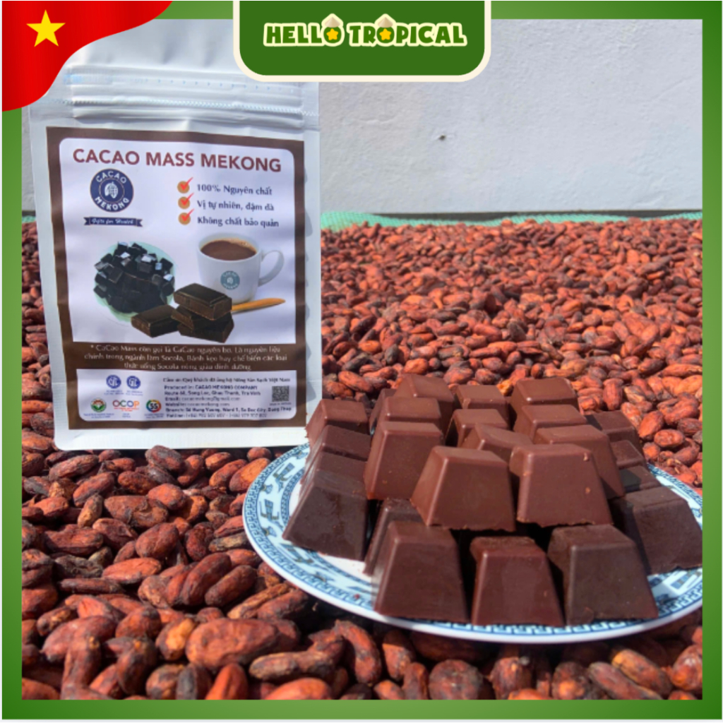 [05.05] Cacao Mass MEKONG 100% Nhão Nguyên Bơ Nguyên Chất... (4)