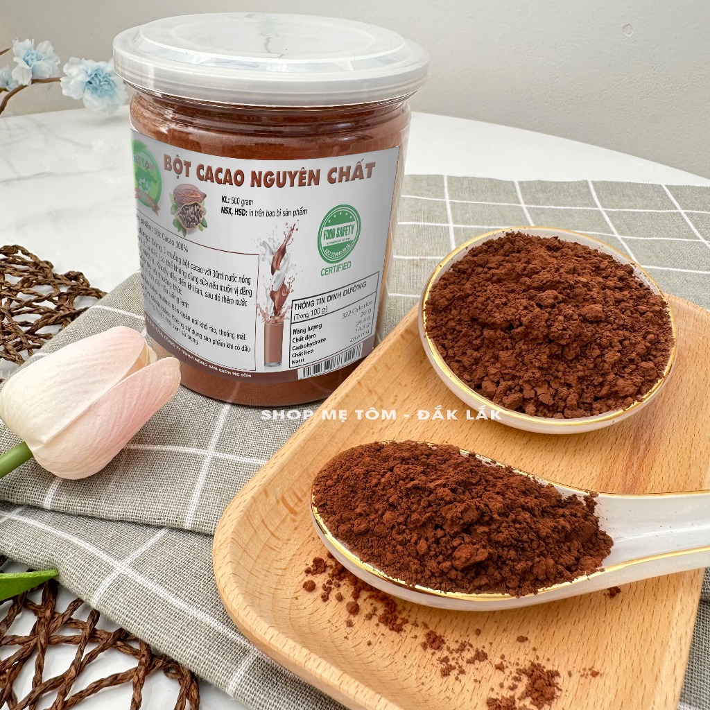 Bột Ca Cao nguyên chất ngon thơm đậm đà (bột cacao) ca ca... (4)