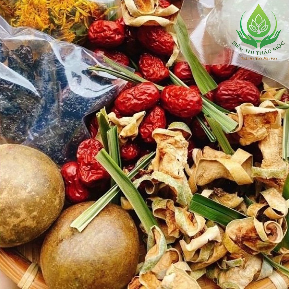 ✅[HÀNG CAO CẤP] Trà Sâm Bí Đao Hạt Chia Set Nấu 13 Vị Tha... (4)