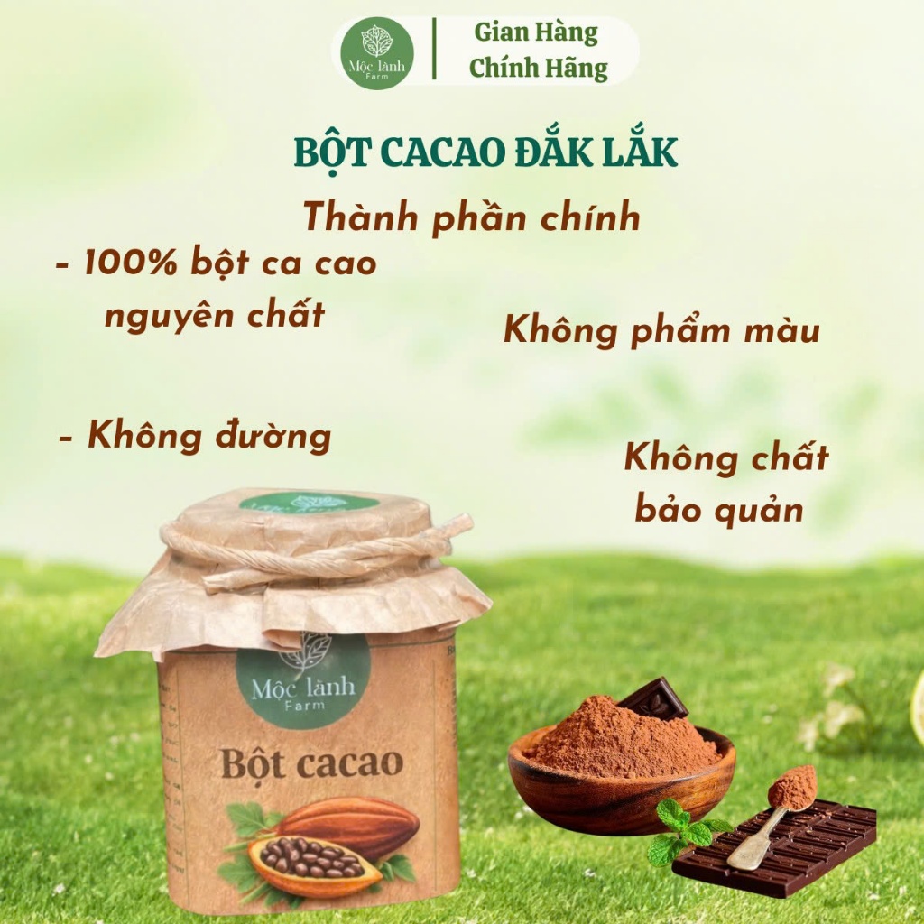 [Mở bán] Bột Cacao Nguyên Chất (4)