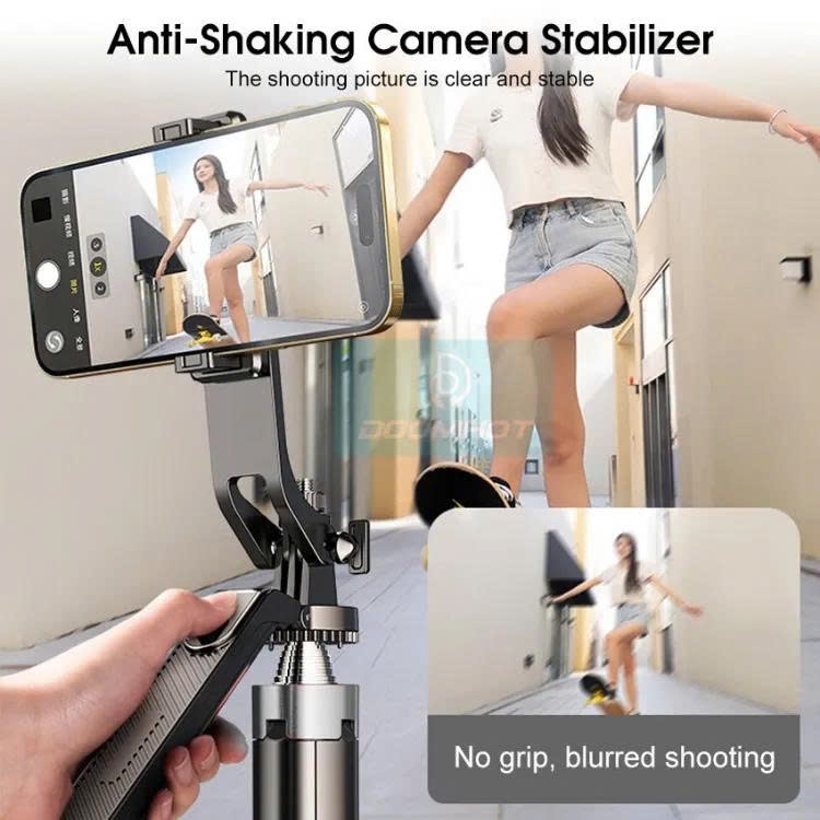 Gậy chụp ảnh selfie 4 chân tích hợp tripod 1m8 bluetooth ... (4)