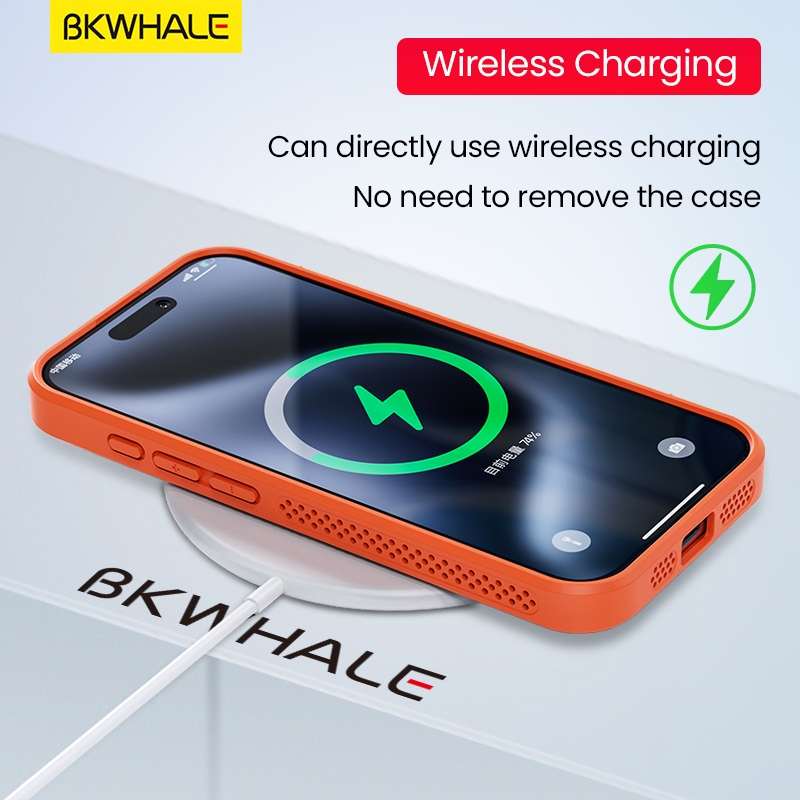 Ốp Điện Thoại Từ Tính Làm Mát BKWHALE Cho iPhone 17 Pro M... (4)