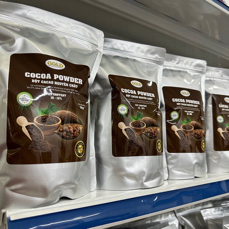 (1KG) Bột ca cao nguyên chất Malaysia nhập khẩu gói 1kg T... (4)
